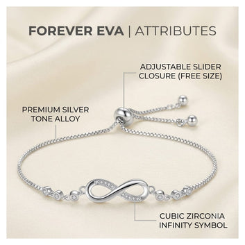 Infinity silver Bracelet