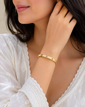 Gold Plated Anti tarnish Bracelet