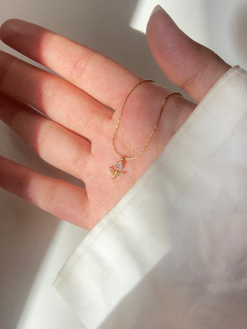 Anti Tarnish Premium quality Tulip Necklace